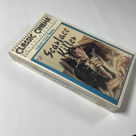 Scarface Killer (Rulers of the City) VHS Tape Jack Palance 1976 Fernando Di Leo - Picture 2 of 5